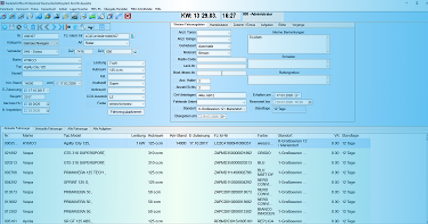 Werkstattplaner in unserer Werkstatt-Software oder Kfz-Werkstatt Software, Warenwirtschaftssystem für Ihre Werkstatt
